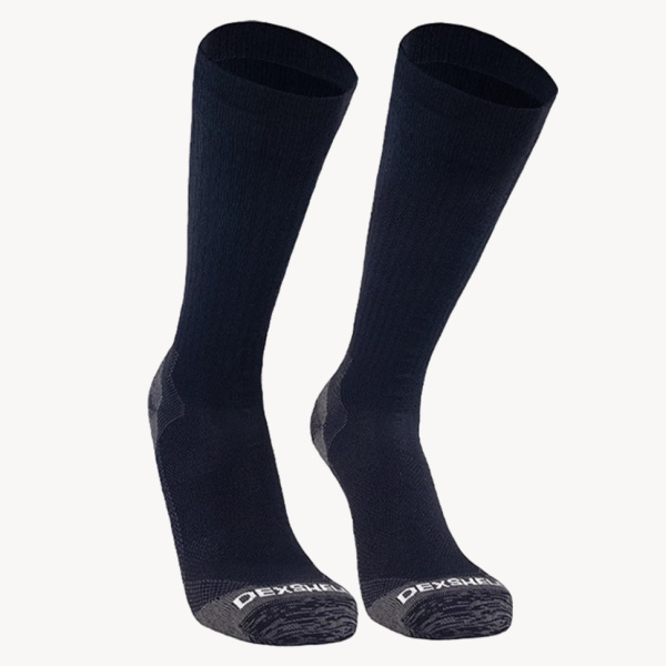 Носки мембранные DexShell Terrain Walking 2.0 (; XL (46-48); Черный/Серый)